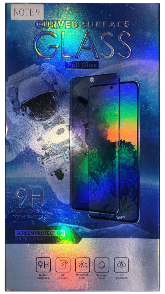 Vidrio Templado Samsung Galaxy Note 9 y Samsung Galaxy Note 8 (9Hx2-Full Glue-Curvo)