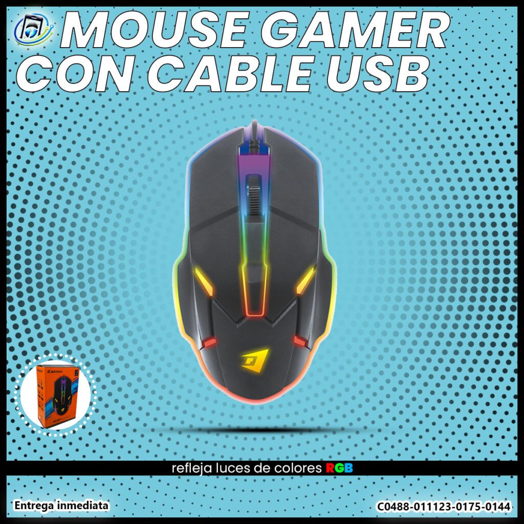 Mouse Gamer con Cable USB M300
