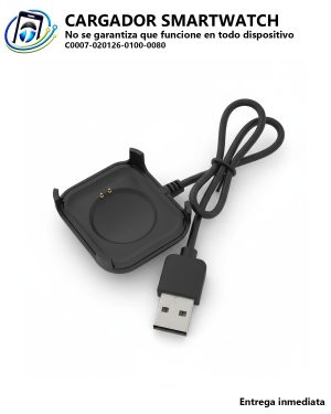 Cargador Magnético Universal de dos Pines para Reloj Inteligente (Smartwatch)