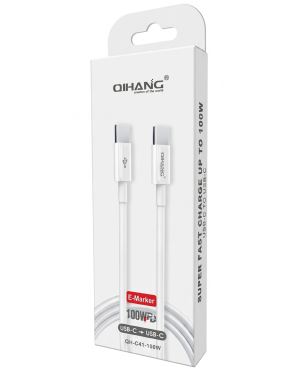 Cable de Carga Rápida de Alta Gama | Tipo C a Tipo C | 100 Watts