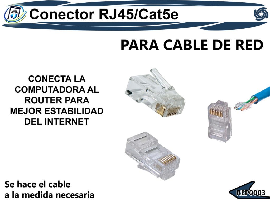 Conector RJ45 / Cat5e