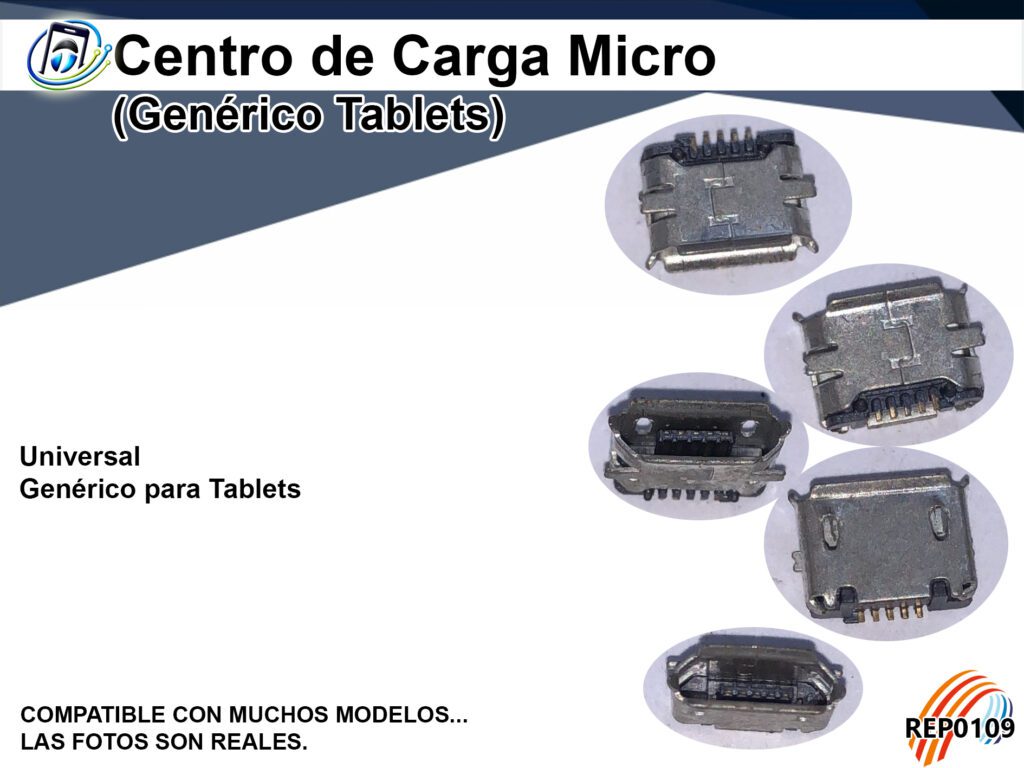 Centro de Carga Micro - Universal/Genérico para Tablets