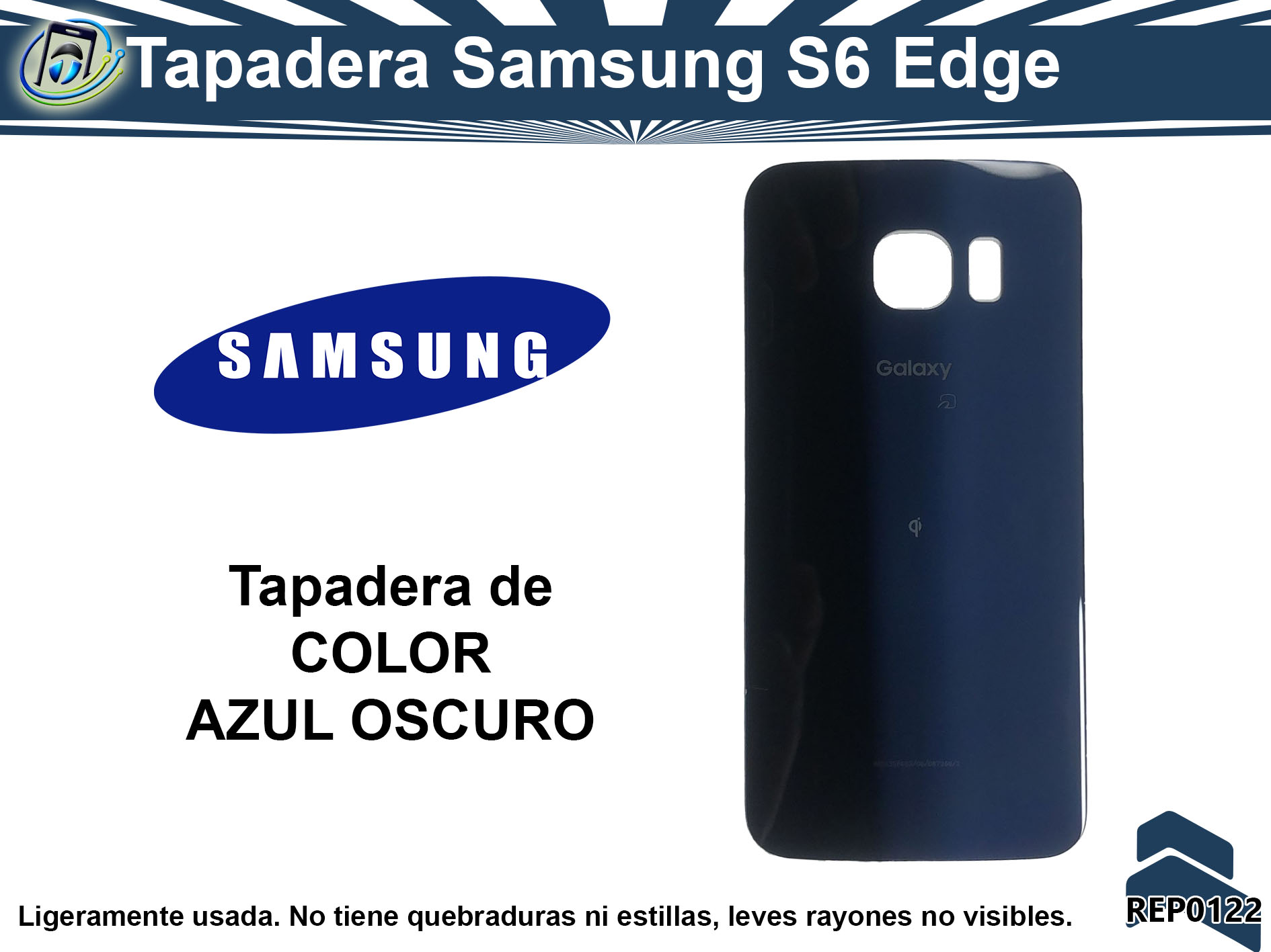 Tapadera Samsung Galaxy S6 Edge (2da)