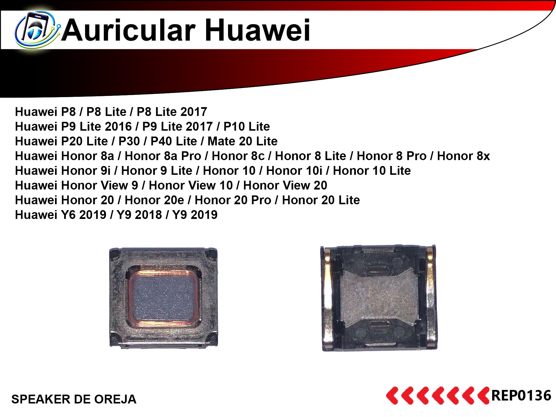 Auricular - Modelos Huawei
