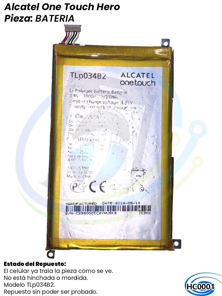 Alcatel One Touch Hero (8020) - Huesera - Imagen 8