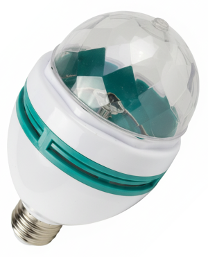 Foco Giratorio Disco Luces RGB