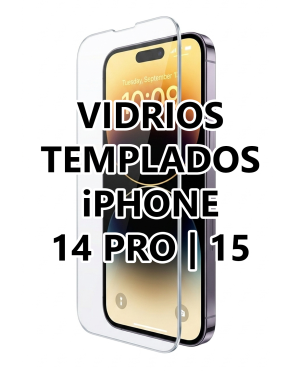 Vidrio Templado iPhone 14 Pro | iPhone 15