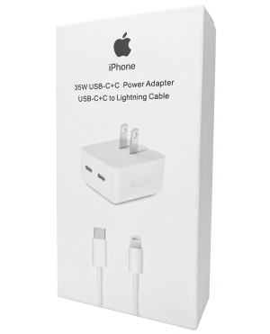 Cargador USB-C iPhone/Lightning | 35W