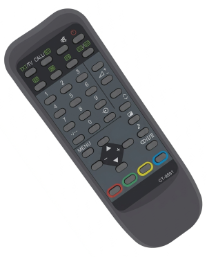 Control Universal TV "TOSHIBA"