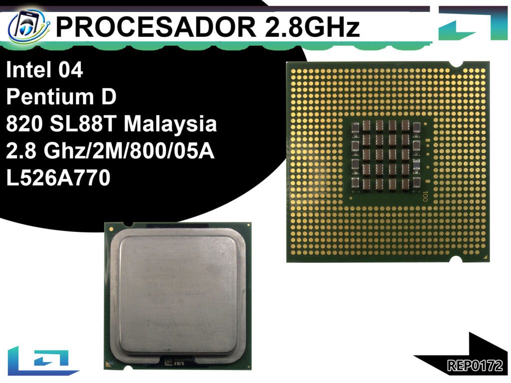 Procesador Intel Pentium D - 2.8 Ghz