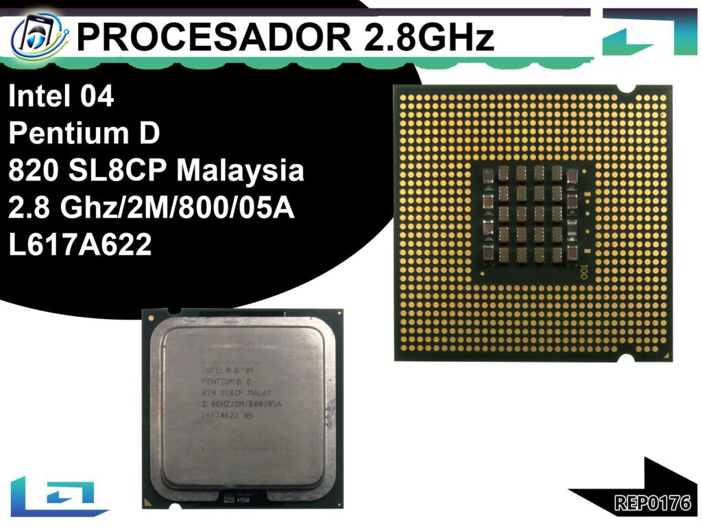 Procesador Intel Pentium D - 2.8 Ghz