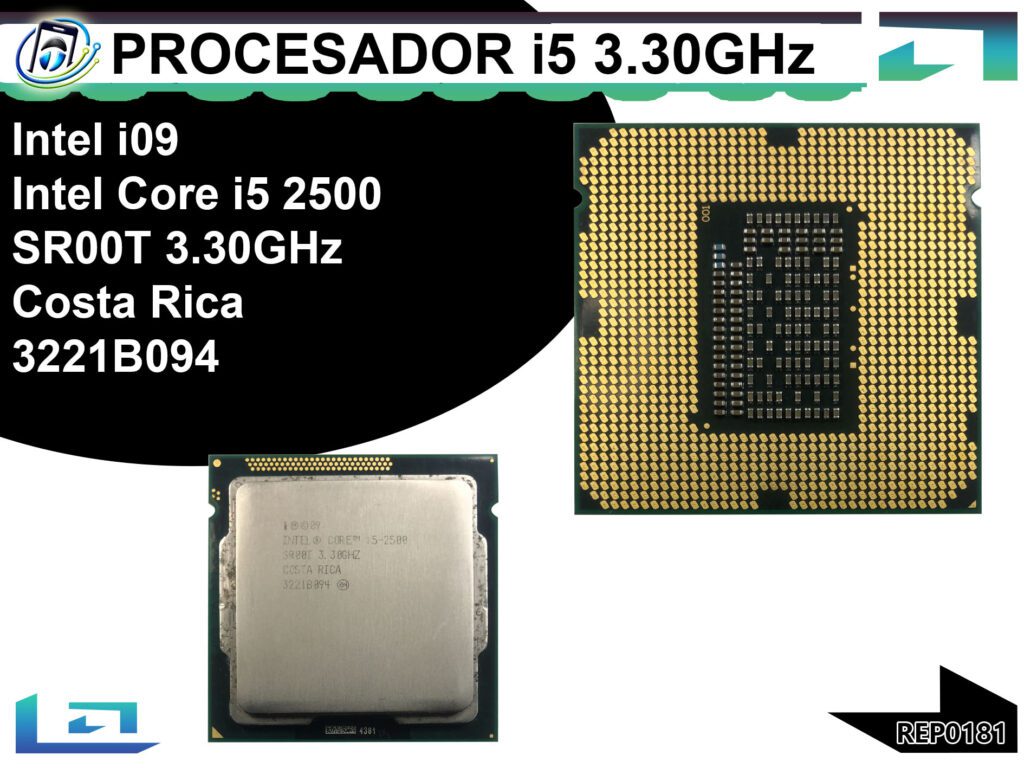 Procesador Intel Core i5 2500 - 3.30GHz