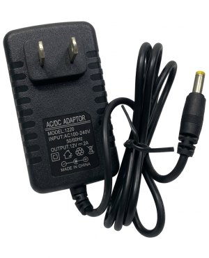 Cargador 12V-2A | Punta redonda