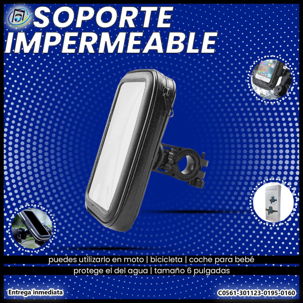 Soporte para Bicicleta/Moto/Coche Resistente al Agua