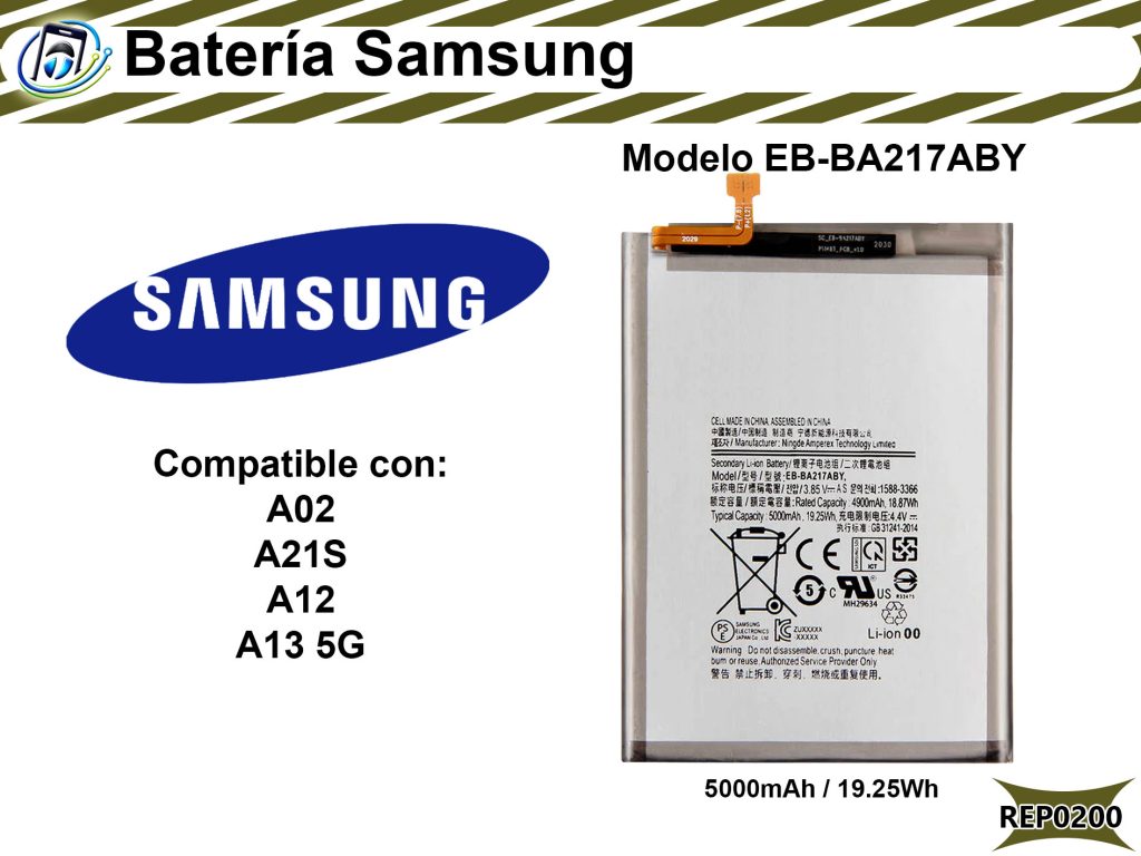 Batería Samsung EB-BA217ABY