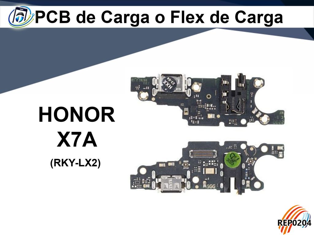 PCB de Carga o Flex de Carga Honor X7A (RKY-LX2)