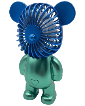Mini Ventilador Recargable Portable Oso