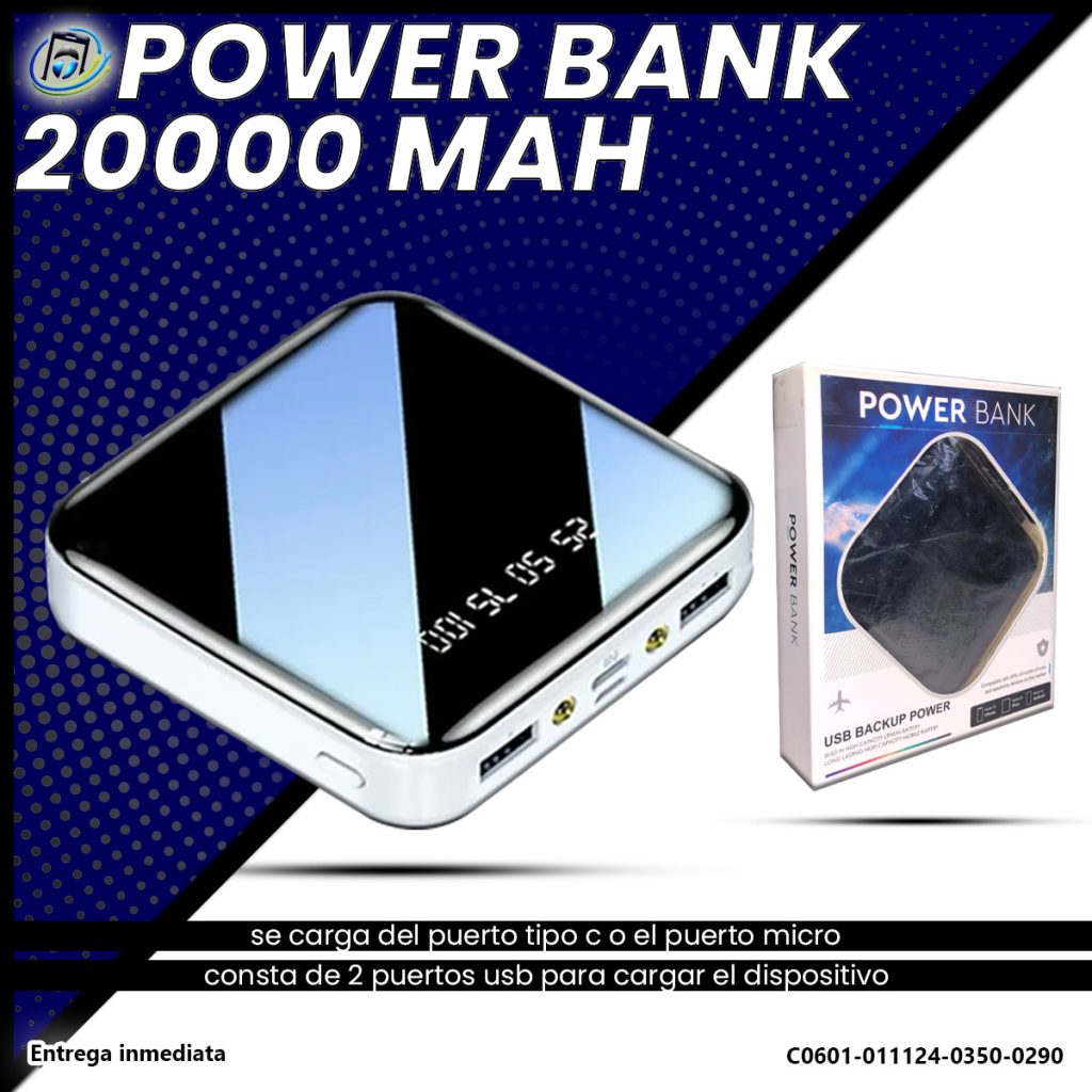 Mini Power Bank 20000mAh