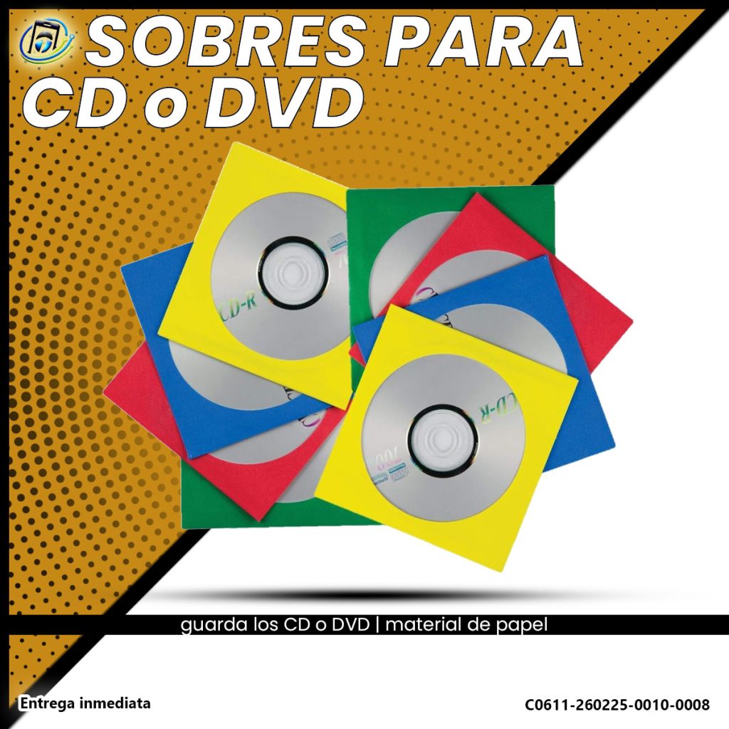 Sobres para CD/DVD