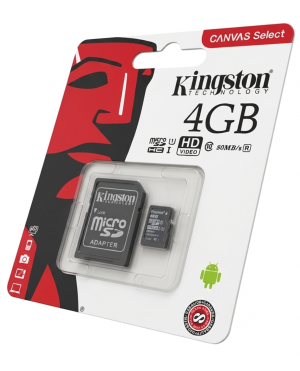 Memoria MicroSD 4GB
