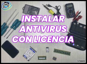 Instalar Antivirus con Licencia