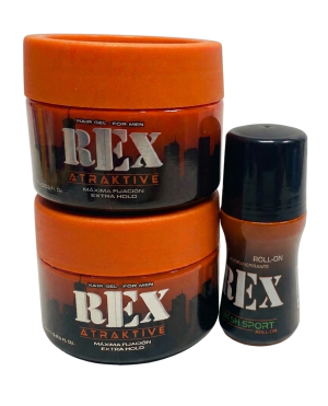 Set Masculino de Desodorante y 2 Gelatinas