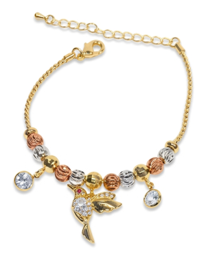 Pulsera de Cilibrí en Vuelo | Oro Laminado