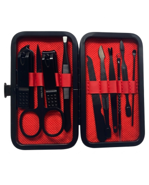 Set de Manicura y Pedicura Profesional de 10 Piezas