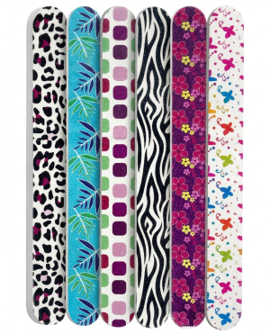 Limas para Uñas con Diseños Decorativos y Coloridos