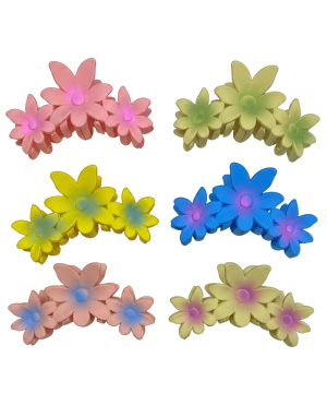 Gancho con Diseño de 3 Flores