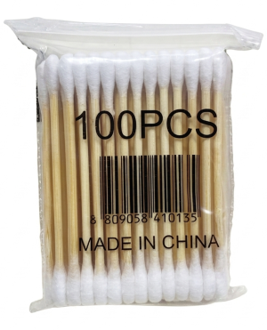 Hisopos o Cotonetes de Madera