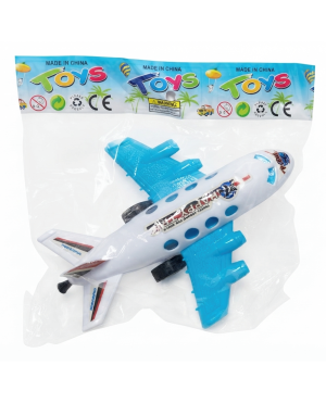 Avión de Juguete Infantil a Fricción "Happy Plane"