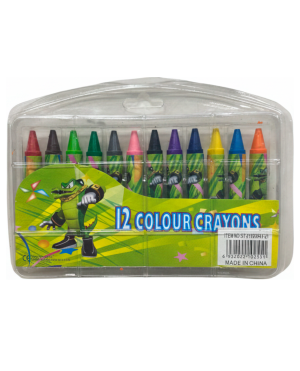 Crayones de cera con diseño de cocodrilo