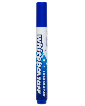 Marcador para pizarra blanca de color azul