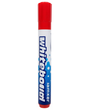Marcador para pizarra blanca de color rojo