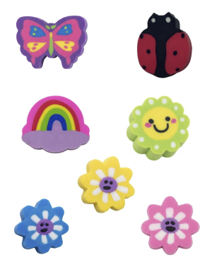 Borradores pequeños de figuritas (2cm)