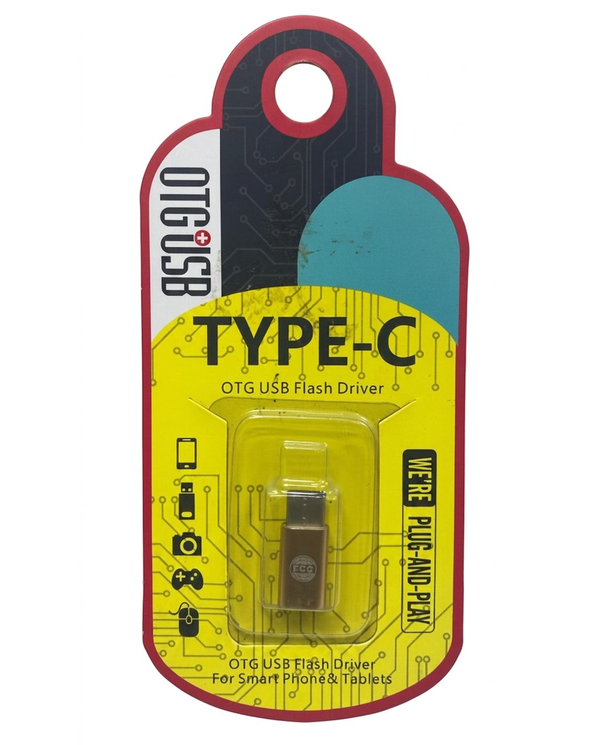 Adaptador Convertidor Micro USB Hembra a USB Tipo-C Macho