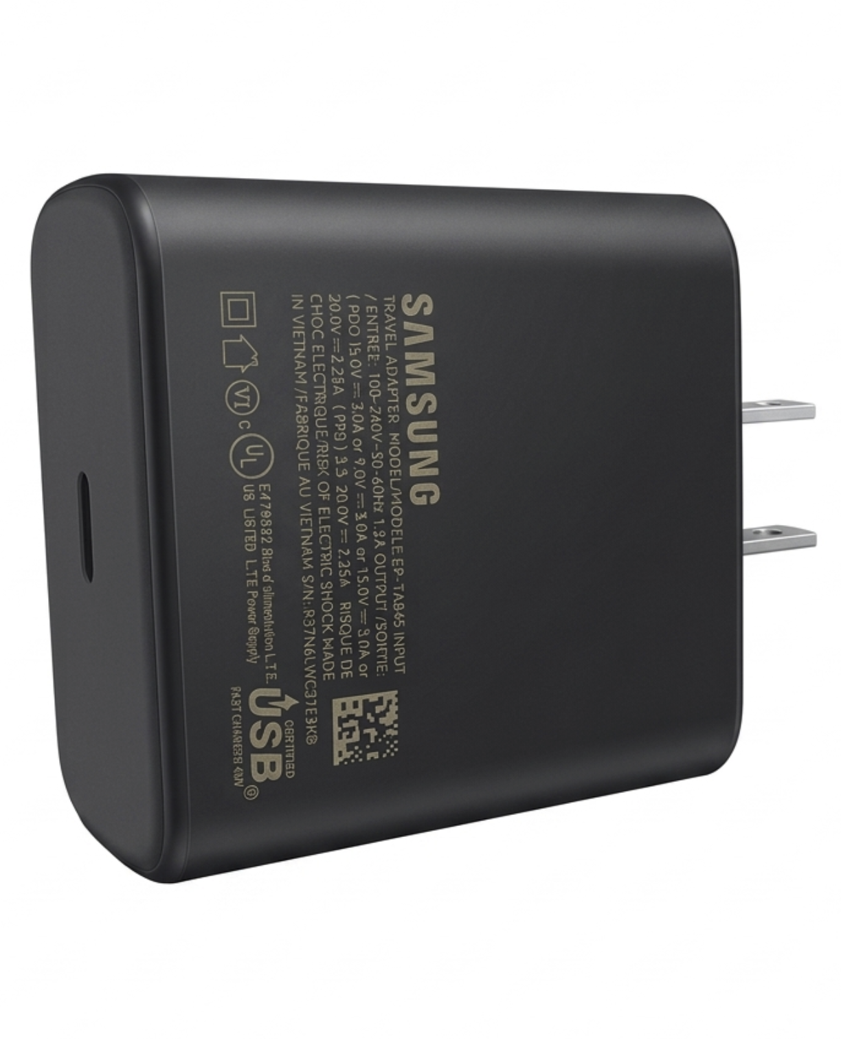 Adaptador o Cubo de Carga Rápida USB-C 45W | Original "Samsung" - Imagen 3