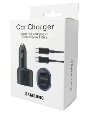 Cargador Carga Rápida | Tipo-C 15W & 45W | Carro