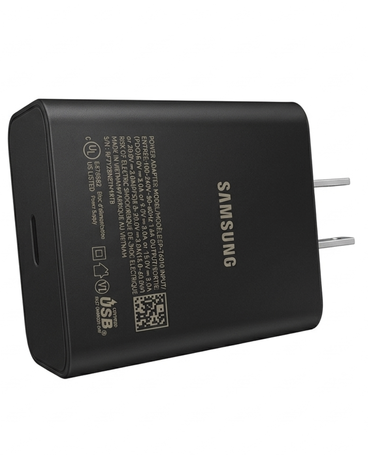 Adaptador o Cubo de Carga Rápida USB-C 60W | Original "Samsung" - Imagen 3