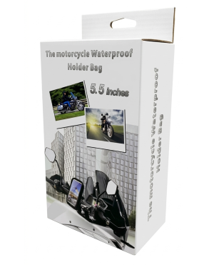 Soporte de Celular | Tubo Bici y Moto | Estuche Impermeable | 5.5