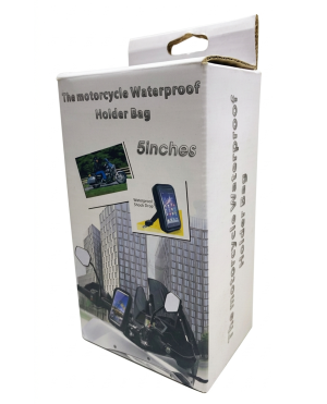 Soporte de Celular | Tubo Bici y Moto | Estuche Impermeable | 5.0